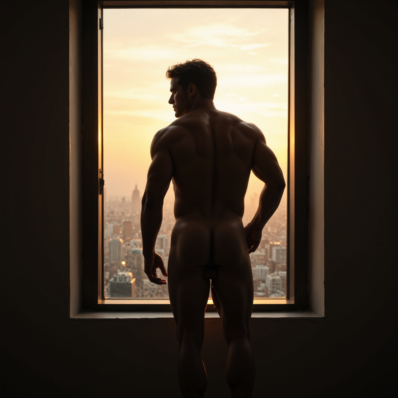 Sunset Silhouette Seduction
